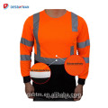 ANSI Class 3 Moisture Wicking 100% Polyester Birdseye Mesh Hi Vis High Visibility Reflective Safety T-shirt